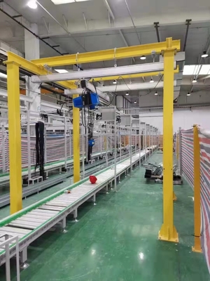 Hängebrücke Crane Ceiling Mounted Free Standing 3.2ton Soems KBK für Arbeitsplatz