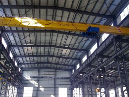 ABM-Motor FEM 5 Ton Single Beam European Overhead Crane With Electric Trolley