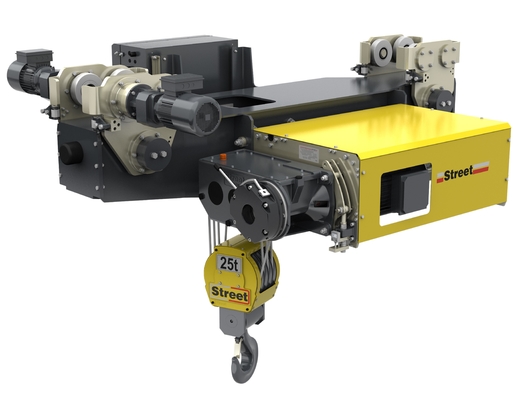 ABM-Motor FEM 5 Ton Single Beam European Overhead Crane With Electric Trolley
