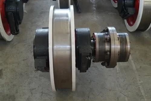 Stahl-Crane Shaft Cast Ld Wheel-Block eingestellt für Laufkran