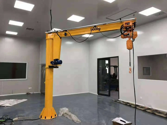 Santo Manual Rotating Arm Floor brachte Hubhöhe Jib Cranes 6m~30m an