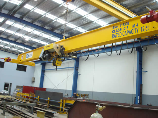 Steuerton overhead crane with hoists der einzelnen des Strahln-2 Tonnen-5 hängende Macht-Einsparung