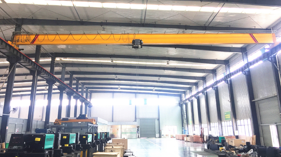 Spannen-europäische einzelne InnenBalkenbrücke Crane Energy Efficient 10ton 22m