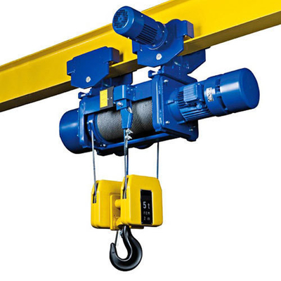 5 Tonne CD Modell-Wire Rope Hoists-Stahl verkabeln elektrische 35m Höhe