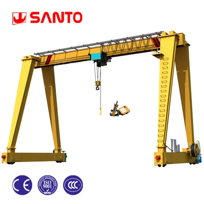 Gelb/Rot Container Gantry Crane Q235B/Q345E Materialkabine/Wireless-Steuerungsmodus