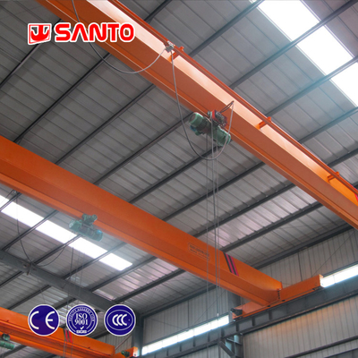 ISO 1T 20T zum industriellen einzelnen Träger obenliegender Crane With Electric Hoist