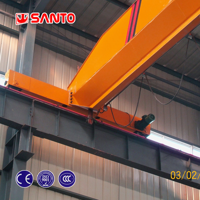 ISO 1T 20T zum industriellen einzelnen Träger obenliegender Crane With Electric Hoist