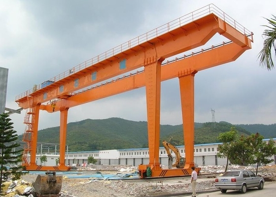 Starker Tragfähigkeits-Doppelt-Strahln-Portalkran 5-50 Ton For Smelting Works