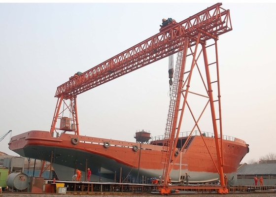 Hochleistungslaufkran 220V 480V 20 Ton Double Girder Gantry Crane A3 A8