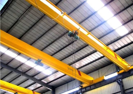 Spanne 7.5-31.5m 20 Ton Bridge Crane Single Beam EOT-Kran 8m/Min Lifting Speed