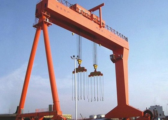 ODM-Werkstatt-elektrischer doppelter Träger-Bock Crane For Material Loading