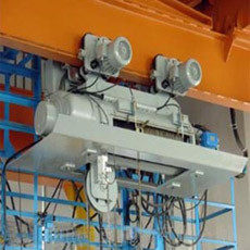 6-20m Aufzug-Höhen-Gießerei-einzelner Träger obenliegender Crane With Heat Resistance Shield