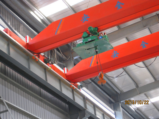 6-20m Aufzug-Höhen-Gießerei-einzelner Träger obenliegender Crane With Heat Resistance Shield