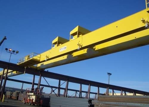 Q235B Q345C 32 Tonnen Brückenkran Werkstatt Doppelbalken-Flugkran