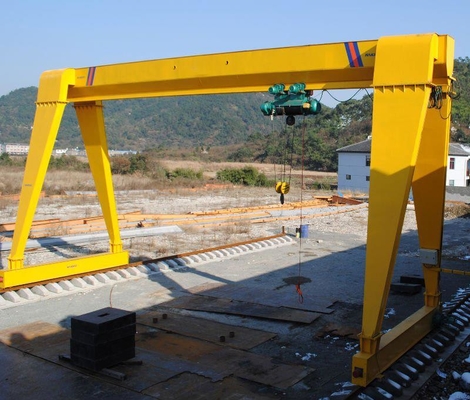 auf Schienen bewegliche Tonne 25 Ton Overhead Crane 380V 60HZ des Portalkran-15 der Tonnen-20