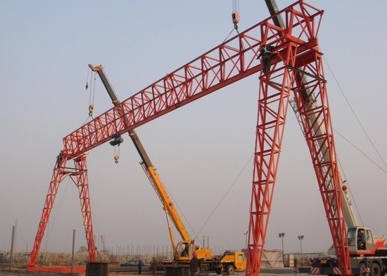 Rahmen-einzelner Strahln-Bock-Crane Goods Yard Marble Granite-Steinkran 5T 10T 20T A