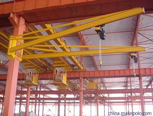 BZ0.5 zu Wand-reisender Jib Cranes Long Movement Without-Bodenfläche des Dock-BZ8