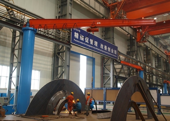 Soem-ODM 650cm bis 1000cm Schwingarm Jib Crane Flexible Rotation