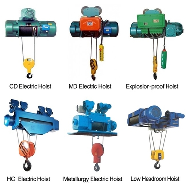 Fernsteuerungsaufzug-Höhe m3 1 Ton Electric Wire Rope Hoist 6m