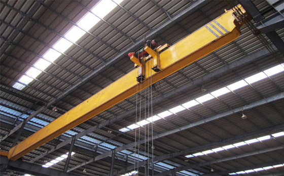 Einfacher betriebener einzelner Strahln-Laufkran 5 Ton Hoist 25 Ton Energy Efficiency