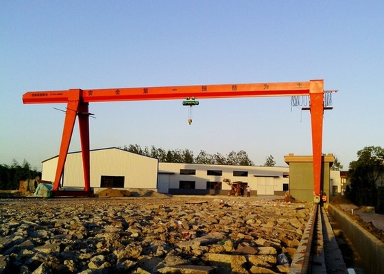 Industrielle elektrische 5 Spannen-einzelner Träger Goliath Crane Ton Tos 30 Ton Gantry Crane 4.5m