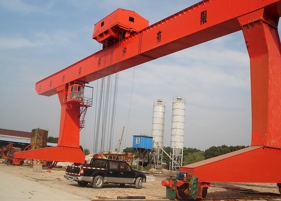 Industrielle elektrische 5 Spannen-einzelner Träger Goliath Crane Ton Tos 30 Ton Gantry Crane 4.5m