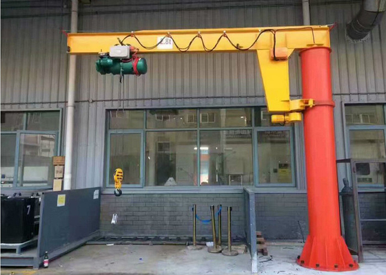 125Kg-5000Kg reparierte am Steuerknüppel befestigten Jib Crane eine 360 Grad-Rotation