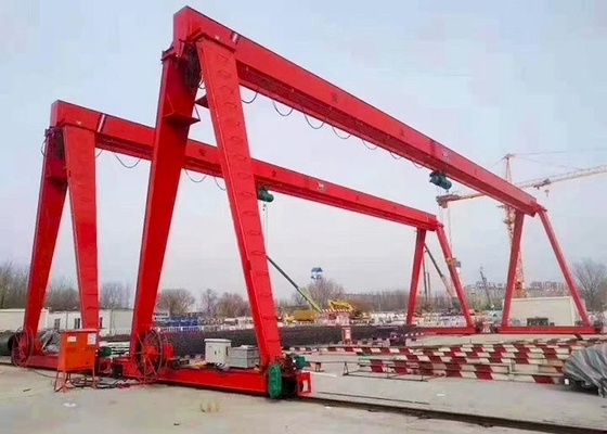 Anhebende Geschwindigkeit 8m/Min Single Girder Gantry Crane ODM mit elektrischer Hebemaschine