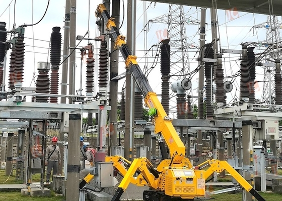 Niveau-Ausleger des Teleskopausleger-1T-8T Mini Spider Crane With Auto