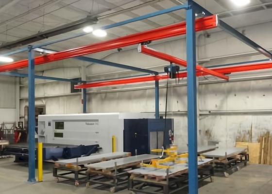 1000kgs zu Schienen-Crane System Suspension Modular Light-Kran 3200kgs KBK
