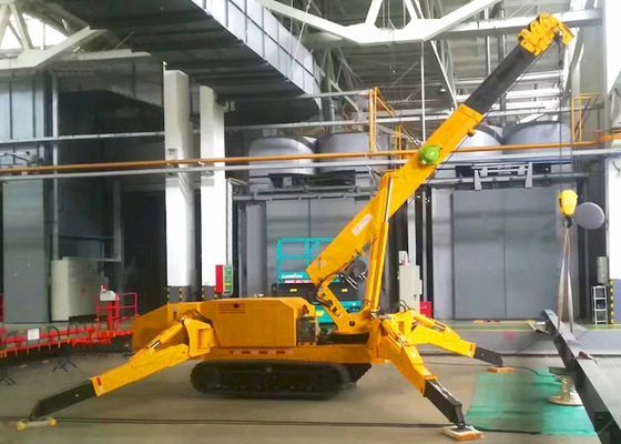 Niveau-Ausleger des Teleskopausleger-1T-8T Mini Spider Crane With Auto