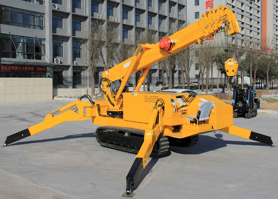 Leichter 5.07m-16m Radius-kleine Spinne Crane For Narrow Spaces