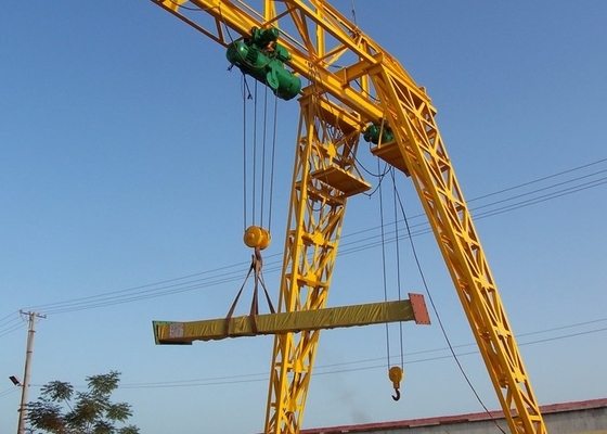 5 Ton Movable Gantry Crane With Wirerope elektrische Hebemaschine im Freien unter Verwendung