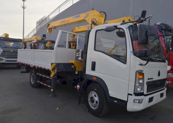 Knuckle Hydraulischer LKW Montierter Boom-Kran 8 Tonnen