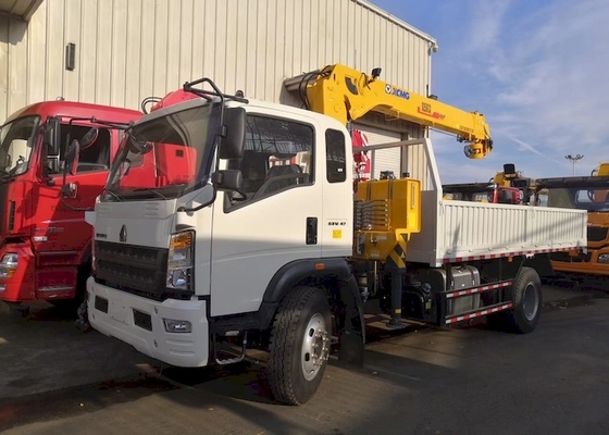 Knuckle Hydraulischer LKW Montierter Boom-Kran 8 Tonnen