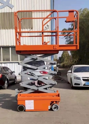 8m bis 14m Mobile-Luftarbeit-Plattform der Höhen-selbstfahrende elektrische Scherenhebebühne-300kg