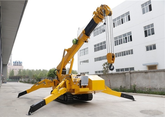 Niveau-Ausleger des Teleskopausleger-1T-8T Mini Spider Crane With Auto