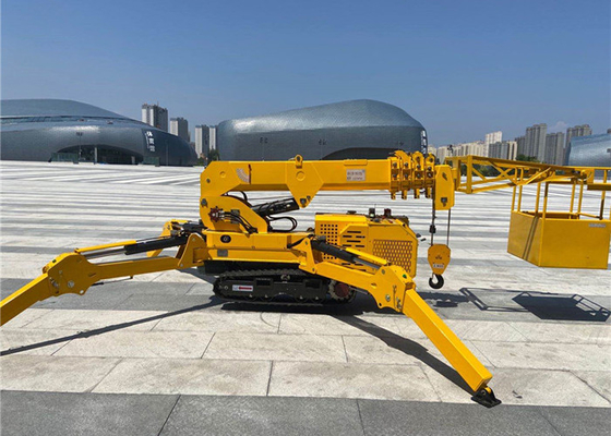 Leichter 5.07m-16m Radius-kleine Spinne Crane For Narrow Spaces