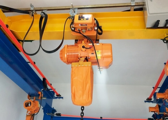 Kundengebundener Haken HHBD 2 Ton Electric Chain Hoist With/motorisierte Laufkatze