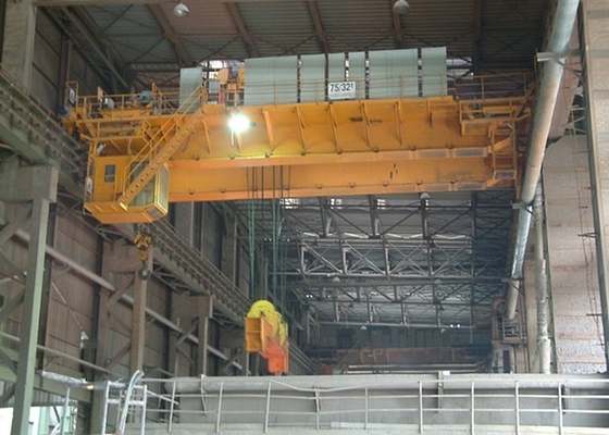 Stahlwerk-Schöpflöffel-Kran 380v 50hz Ton To 20/5 63/10 Ton Metallurgical Foundry Crane
