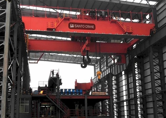 Doppelt-Haken-Gießkelle-Kran QDY 5-74/20 Ton Double Girder Steel Gantry Kran-A7