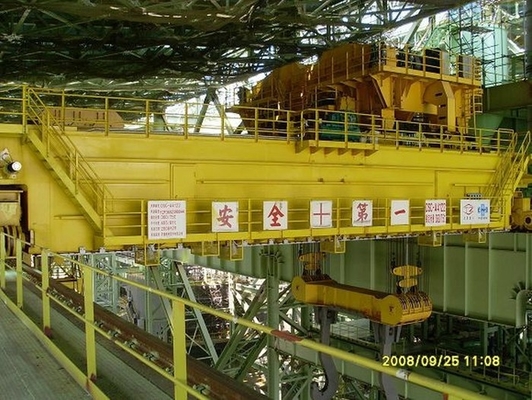Metallurgie-Stahlwerk-Kran Ton Double Beam Crane Heats des Leichtgewichtler-200/50 beständiger