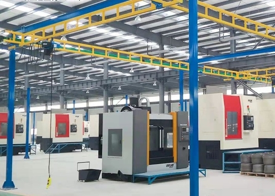 flexible Operation KBK Crane Workstation 2T 380V 50Hz schloss Bahn-Kran ein