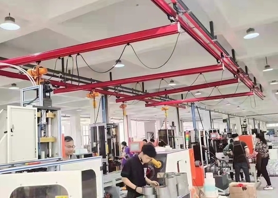 flexible Operation KBK Crane Workstation 2T 380V 50Hz schloss Bahn-Kran ein