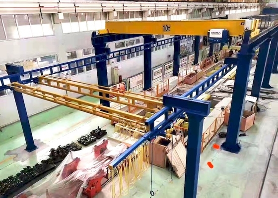 Keine manuelle Brücke Crane Low Deadweight Smooth Operation der Geräusch-A3 KBK