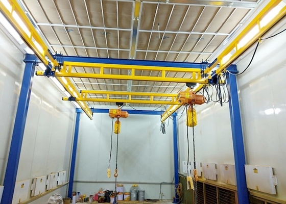 125kg zu 1000kg kurvte gerade Schienen-Crane For Material Transportation