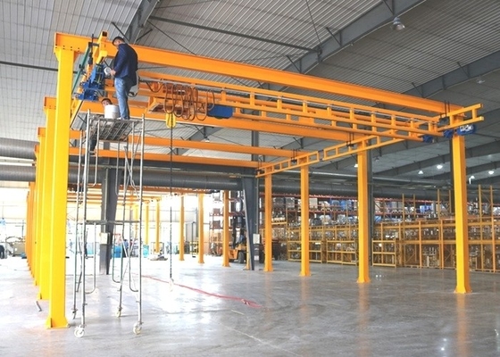 125kg zu 1000kg kurvte gerade Schienen-Crane For Material Transportation