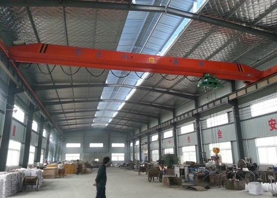 Feuergebühren-Spanne 8m/Min Lift Single Girder Overhead Kran-7.5m-31.5m