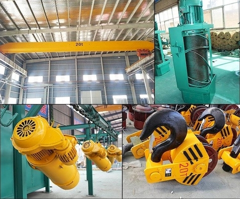 CD 3,2 Träger-Portalkran Ton Electric Hoist Matching Withs einzelner