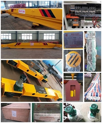 3M--16.5mspannen-elektrische Unkosten reisender Crane Warehouse 5 Ton Single Girder Crane